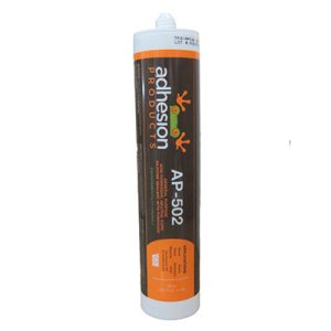 Sealant - Adhesion Products 502 - General Purpose - 10.1 oz Cartridge - Neutral Cure Silicone - Clear - 24/Case