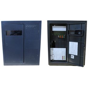 Converter - Distribution Panel - 55 Amp - 11 Circuits - GE Breakers - w/Auto Detect - Black - New Generation