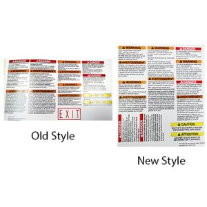 Label - Warning Label - Canadian