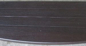 MDF - Step - Tread - 1 1/4" x 11 1/2" x 28 5/8" - Pressed - C2 - w/Counter Sink Holes - Round Over - w/Buildup - Legno Wegne