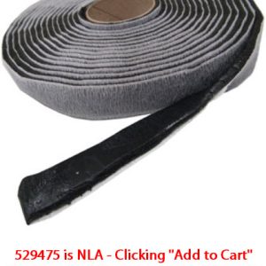 Butyl - Tape - 1/8" x 3/4" x 30' - 5800-B - 720' - 24 Rls/cs