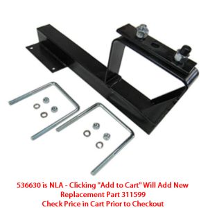 Carrier - Spare Tire - 18" - Black