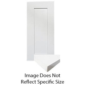 Cabinet - Door - M&T - FPSQ - 15 3/4" x 25 3/4" - Carb 2 - MDF - (3") 4956 - Frosty White - Designer White - G2S